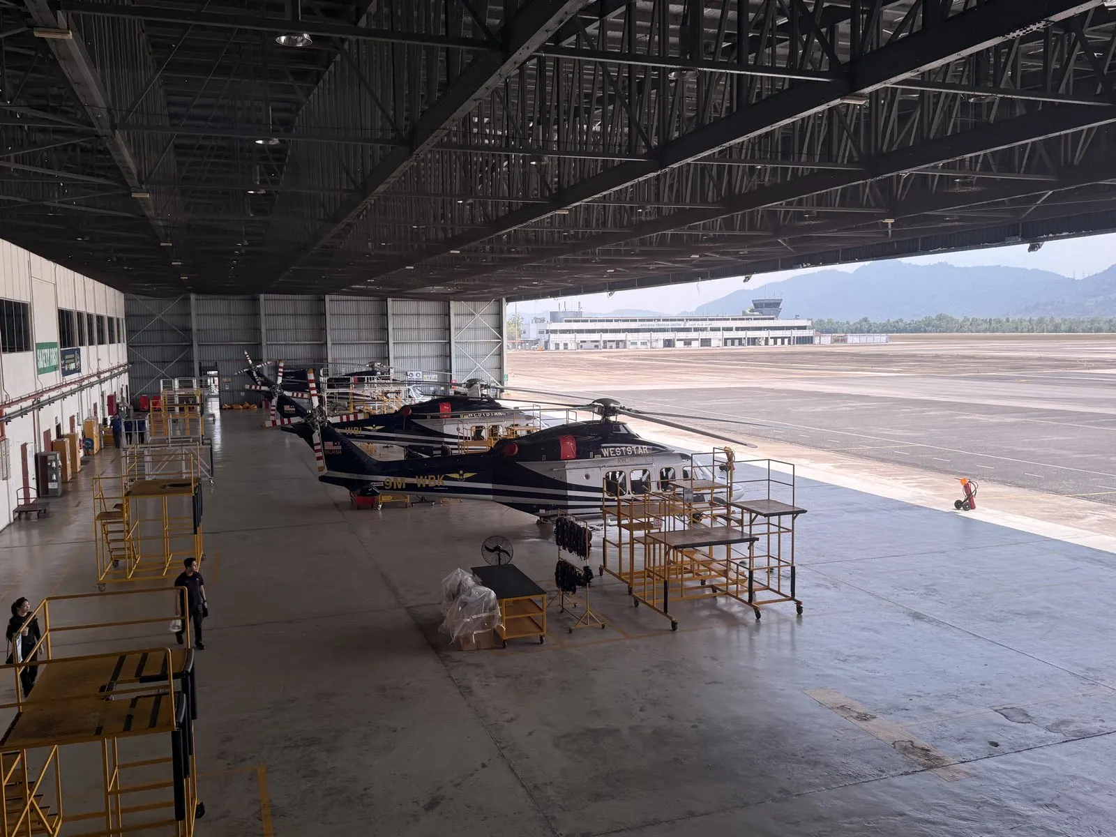 Weststar hangar at Kerteh